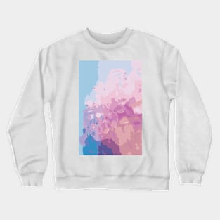 Crystal Abstract Crewneck Sweatshirt